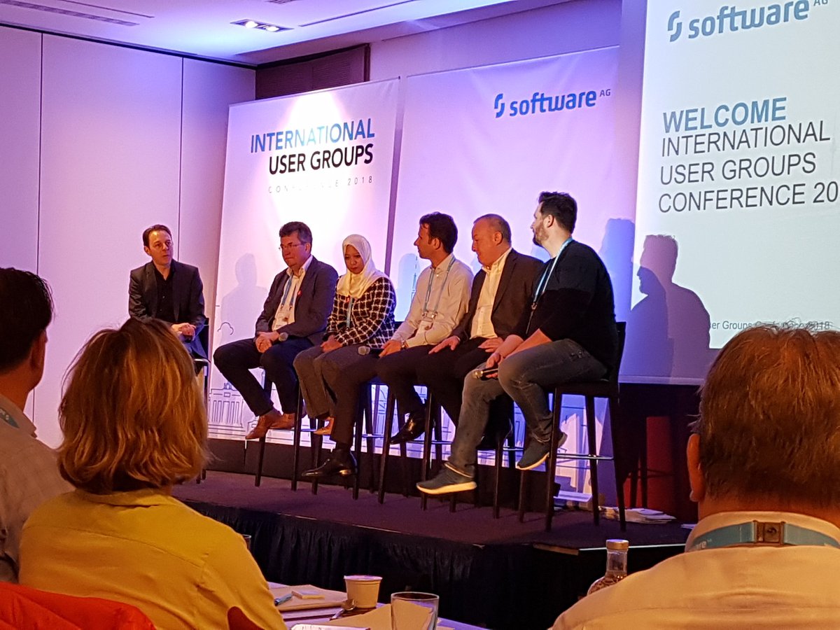 Sifster's tweet photo. Panel discussion on How to "Market" BPM/Process Excellence to management #IUG18 https://t.co/Xf6dsMGP5i