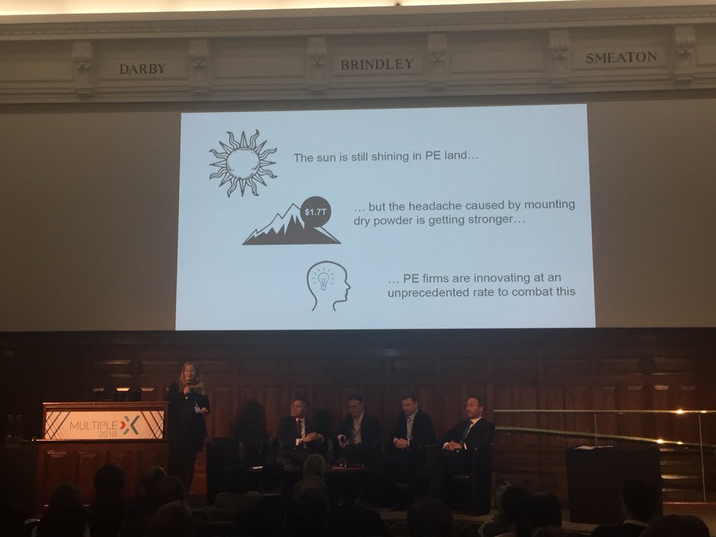 LBSMultipleX's tweet photo. Fantastic PE panel with representatives from @bcpartners, @OneCarlyle , @HgCapital, Exponent and @BainAlerts https://t.co/qpU1T7gz6M