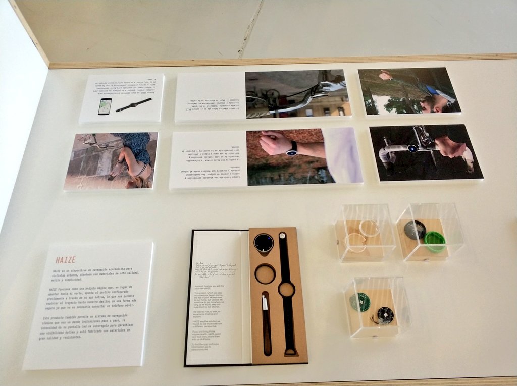 onomoofficial's tweet photo. Haize at @etopia_ !!

If you are today around #Zaragoza, don't forget yo pasa by INNOVA exposition about design and innovation at Etopia, center of art &amp; technology of Zaragoza. https://t.co/hDfoyWHQWD
