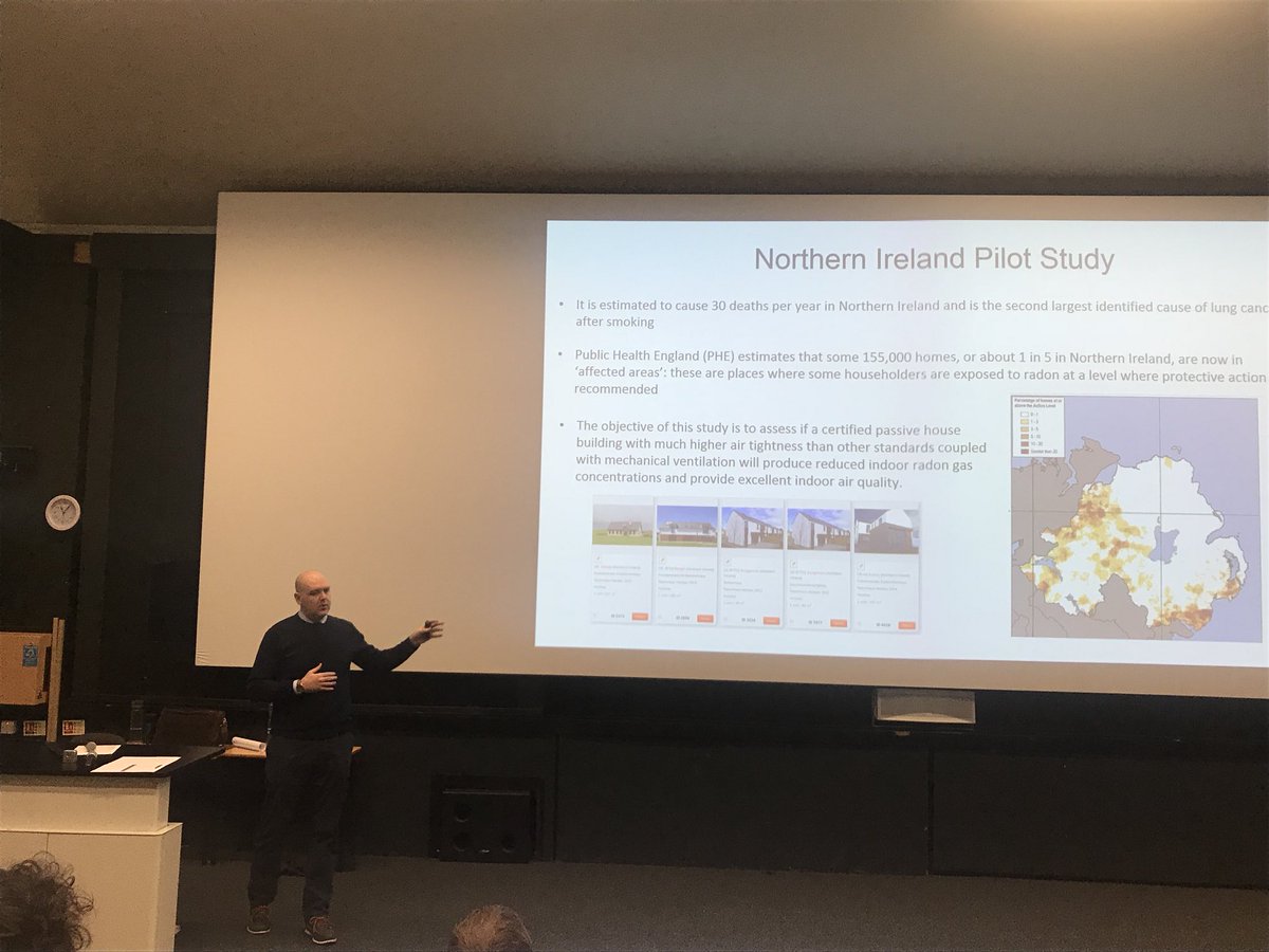 CIBSE YEN London (@cibseyenlondon) on Twitter photo Barry Mc Carron presenting on Radon Levels and Indoor Air Quality in Northern Ireland Passibe House Buildings. #CIBSEsymposium <a href="/swccrest/">CREST - SWCollege</a> #CIBSE Barry Mc Carron presenting on Radon Levels and Indoor Air Quality in Northern Ireland Passibe House Buildings. #CIBSEsymposium <a href="/swccrest/">CREST - SWCollege</a> #CIBSE