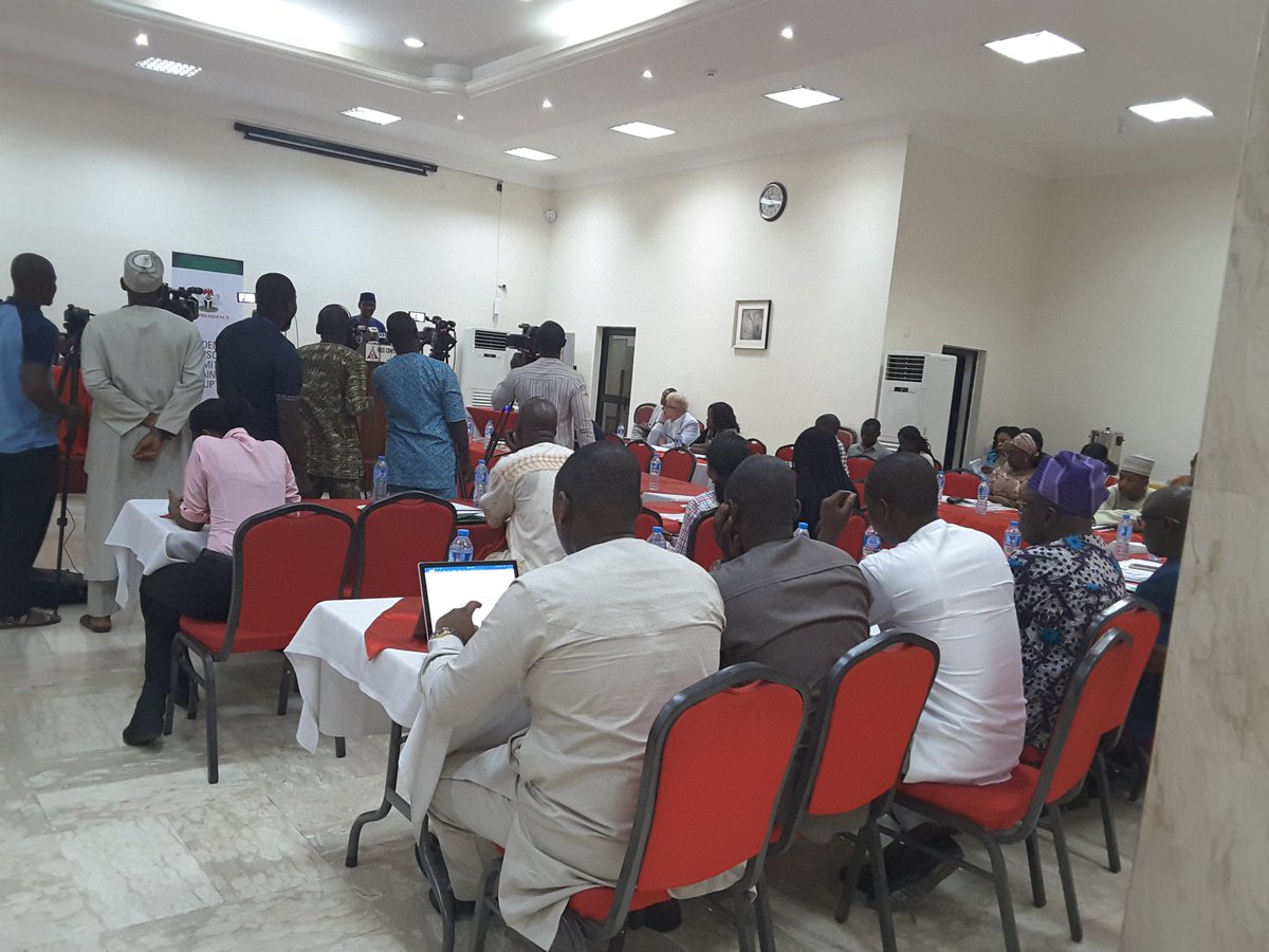 CORANigeria's tweet photo. #EvaluationWorkshop on #WhistleblowingPolicy & role of inter-agency asset tracing team, organised by @CommonsPACAC, on going now @Reiz Continental, Abuja @Africmil @conumah @ptcij @HMKemiAdeosun @FinMinNigeria @pacacng @Abdulfagge @macfound https://t.co/DfKv5NWFWC