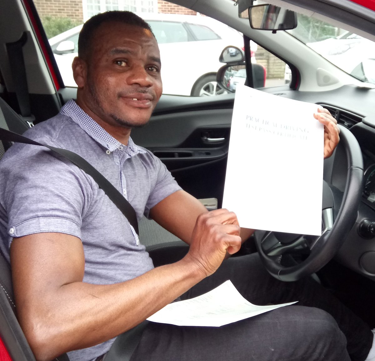 shailesh29patel's tweet image. Happy days, big congratulations to Besi from surbiton for passing his practical driving test today with only 2 minors at Tolworth test centre. Safe driving.