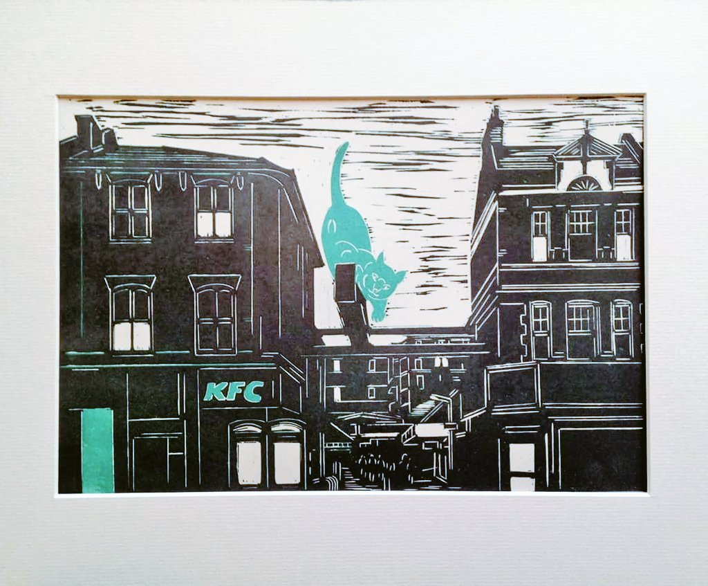 artupmystreet's tweet image. Found some lovely prints from #SE23 local Jane of LinoPrintDesign which you can get via @Etsy etsy.me/2qrcSDu and if you drop her a note she'll deliver for free locally or you can collect. Perfect! #WantArtShopSmart #lovelocalart #BlytheHill #Catford #selondonart