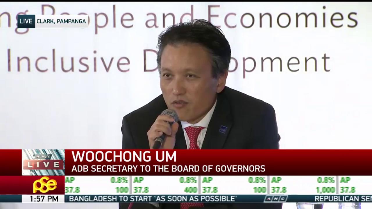 ABSCBN News Channel on Twitter "Woochong Um, ADB Secretary to the