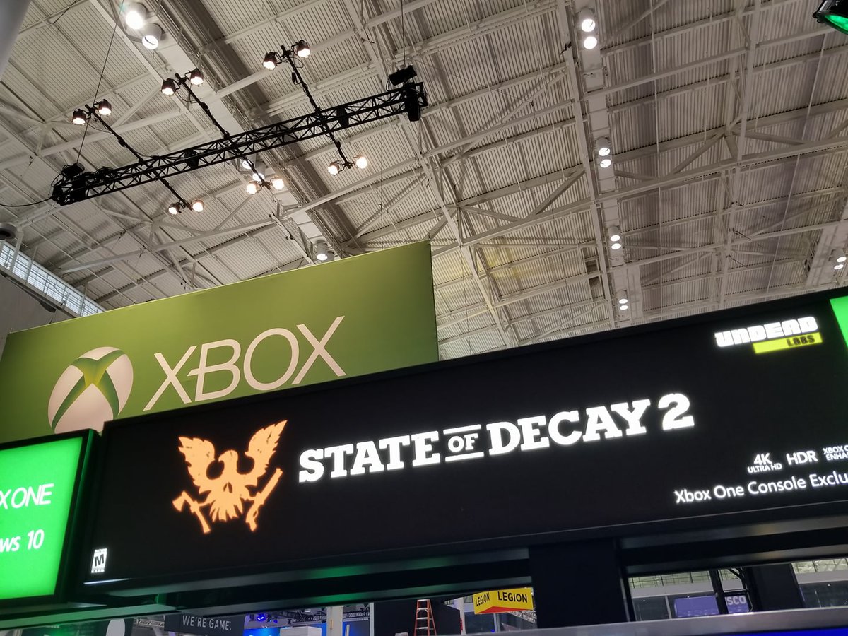 Has it really already been a week since #PAXEast2018 ? You know what means right? We are that much closer to May 22nd! Who's going to join me in my quest to survive? #ineednewfriends #StateOfDecay2 #Undeadlabs #Launchday