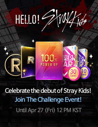 SuperStarJYP's tweet photo. [#SuperStarJYP 은 #StrayKids 의 구역! 싹 다 뒤집어놔!]

#StrayKids #District9 #Hellevator finally updated!
Play now! Receive #DebutGift from #StaryKids!

Until Apr 27 (Fri) 12 PM KST https://t.co/p7ftdkWmPe