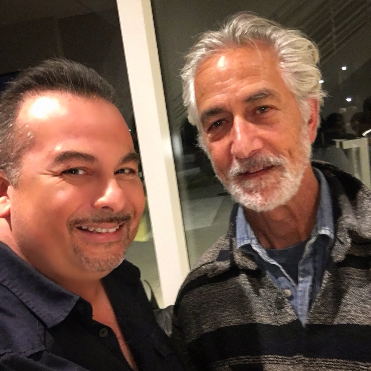 tonymiros's tweet image. With Oscar nominee David Strathairn (Good Night And Good Luck) at tonight's FYC Emmy event for his new TV show AMC's @McMafiaAMC #emmyfyc #amcnetwork #davidstrathairn #goodluckandgoodnight #laconfidential #aleagueoftheirown #memphisbelle #tonymiros #televisionacademymember