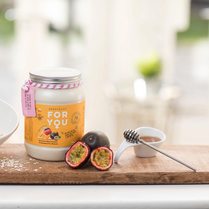 speciallyforu1's tweet photo. The absence of Maltadextrin and Creatine means that Specially For You concentrates on maintaining muscles and keeping them toned rather than bulking, something that is often a concern for women 🙌🏻 #health #healthyfood #passionfruit https://t.co/Li79dfJmXz