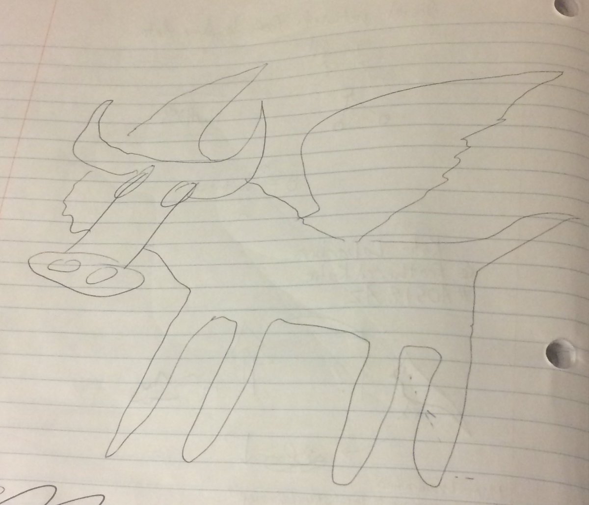 pinyon_jk's tweet photo. Cowbird by Bill Jensen. Yup. #drawyourresearch #doodlebird #AOS18AZ https://t.co/OgAZoe1HN0