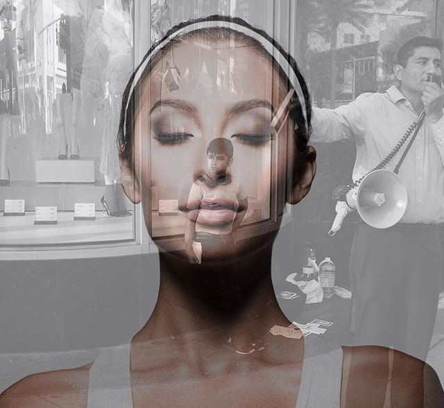 echosight's tweet image. This is @schwabelstudio and @allisondinner taking over for the week. We are juxtaposing our individual styles to explore facets of the human condition. It’s been fun for us to combine our different styles to create a new narrative. ift.tt/2vbEVLN