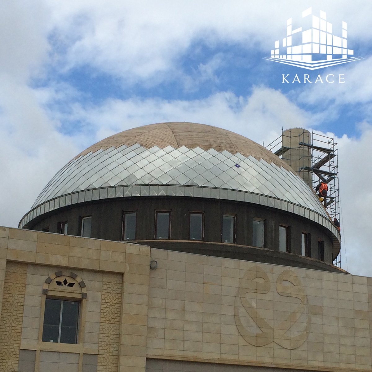 #Karace Antalya Camii Projesi. #vmzinc #titatnyumçinko #kenetçatı #kenetcephe bit.ly/2IQhZDR