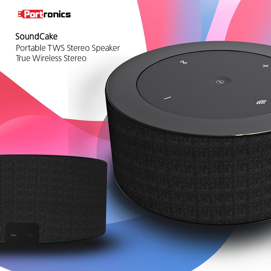 portronics sound cake