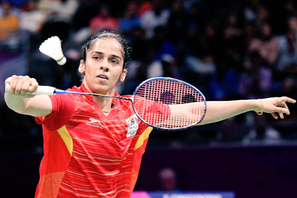 NSaina's tweet photo. Semi finals tomorrow 👍👍....#CommonwealthGames2018 #badminton #carrarastadium 🙏🙏 https://t.co/SVtcTtjQpd