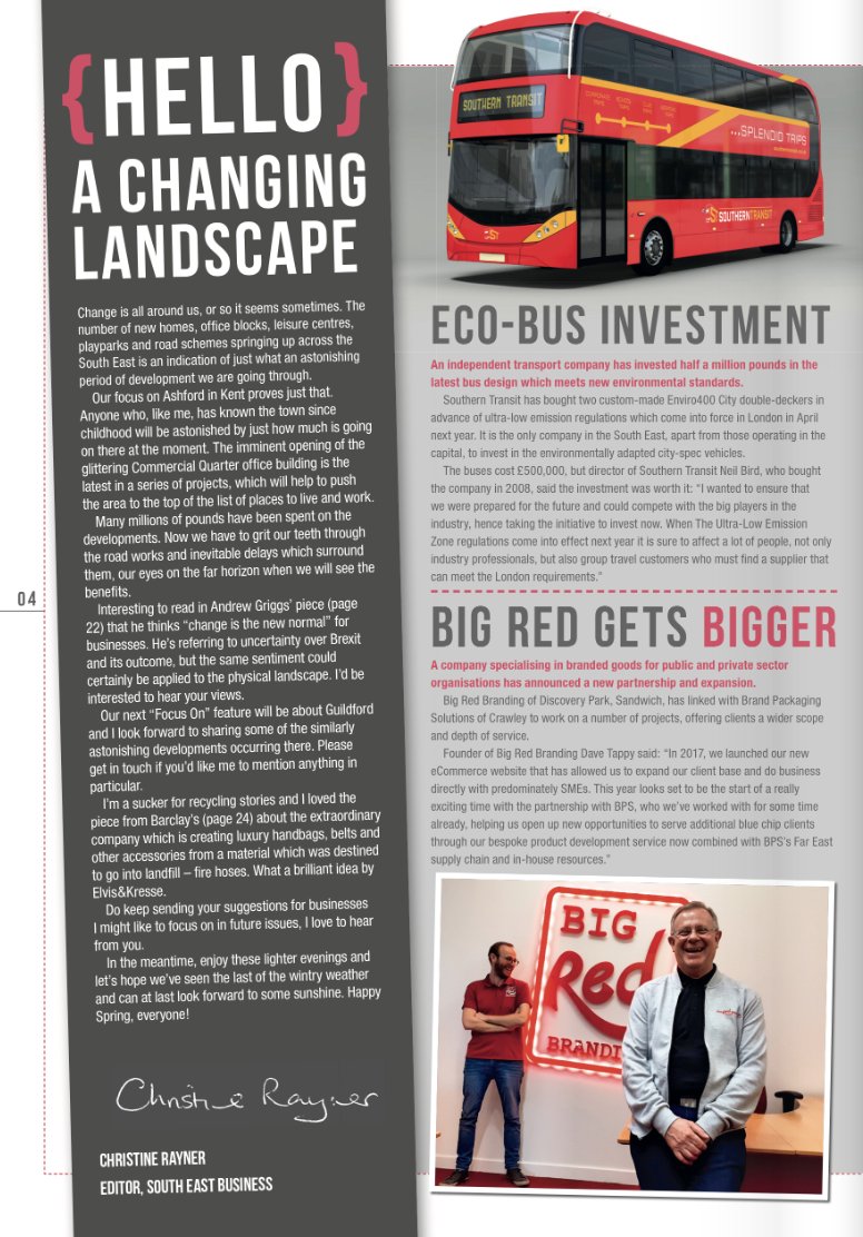 Take a look! 👀 <a href="/NetworkTBN/">Thanet Business Net</a> members <a href="/BigRedBranding/">Big RED Branding.co.uk</a> are on p4 of the latest <a href="/SEBmagazine/">South East Business</a> #BiggerRedBranding 💪👏
southeastbusiness.com/assets/flipboo… …