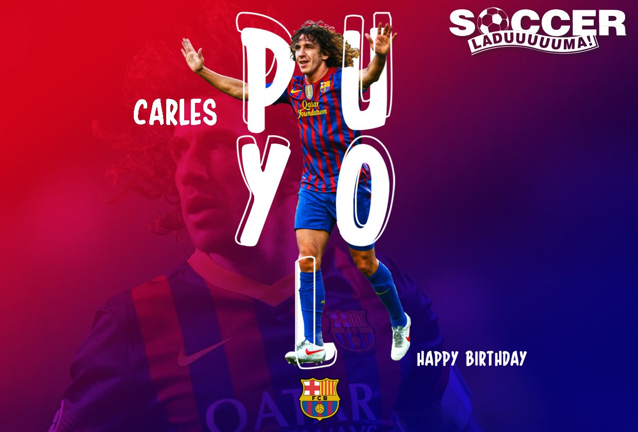 Barcelona\s historical captain, Carles Puyol turns the big 40 today! Join us in wishing him a Happy Birthday! 