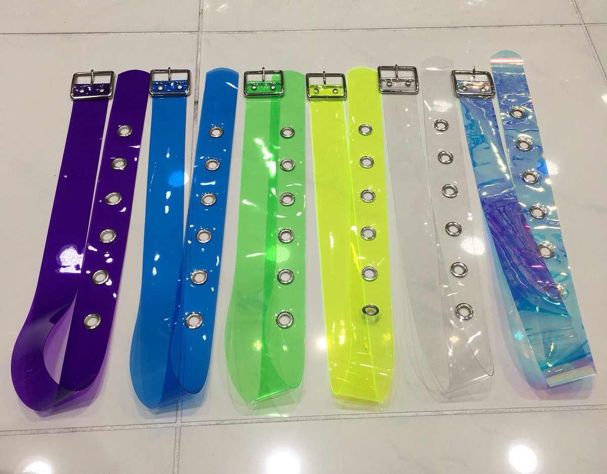 Va 三角公園前店 On Twitter ネオンカラークリアベルト