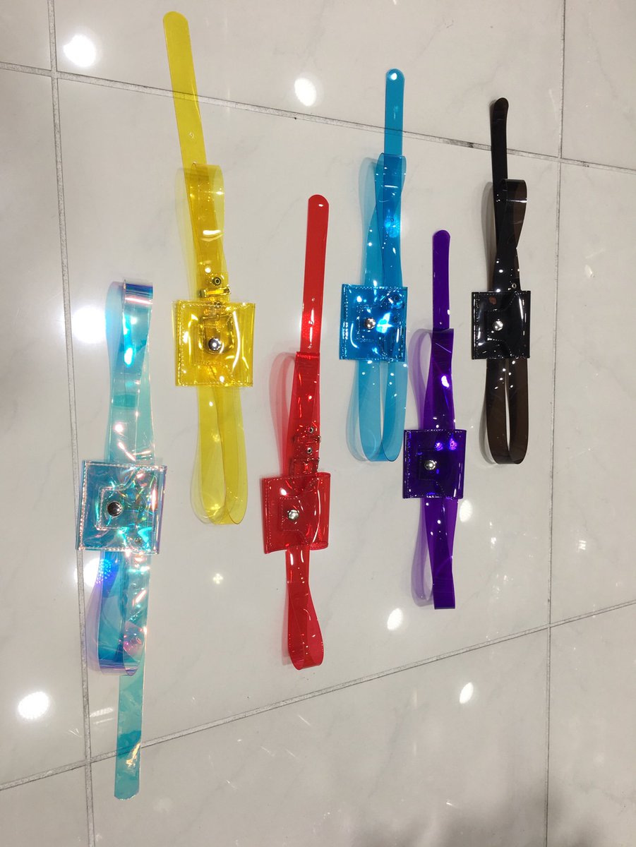 Va 三角公園前店 On Twitter ネオンカラークリアベルト