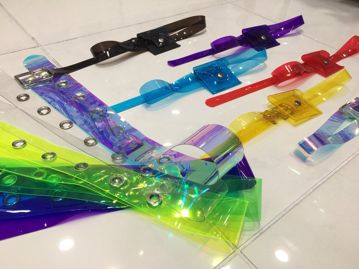 Va 三角公園前店 On Twitter ネオンカラークリアベルト