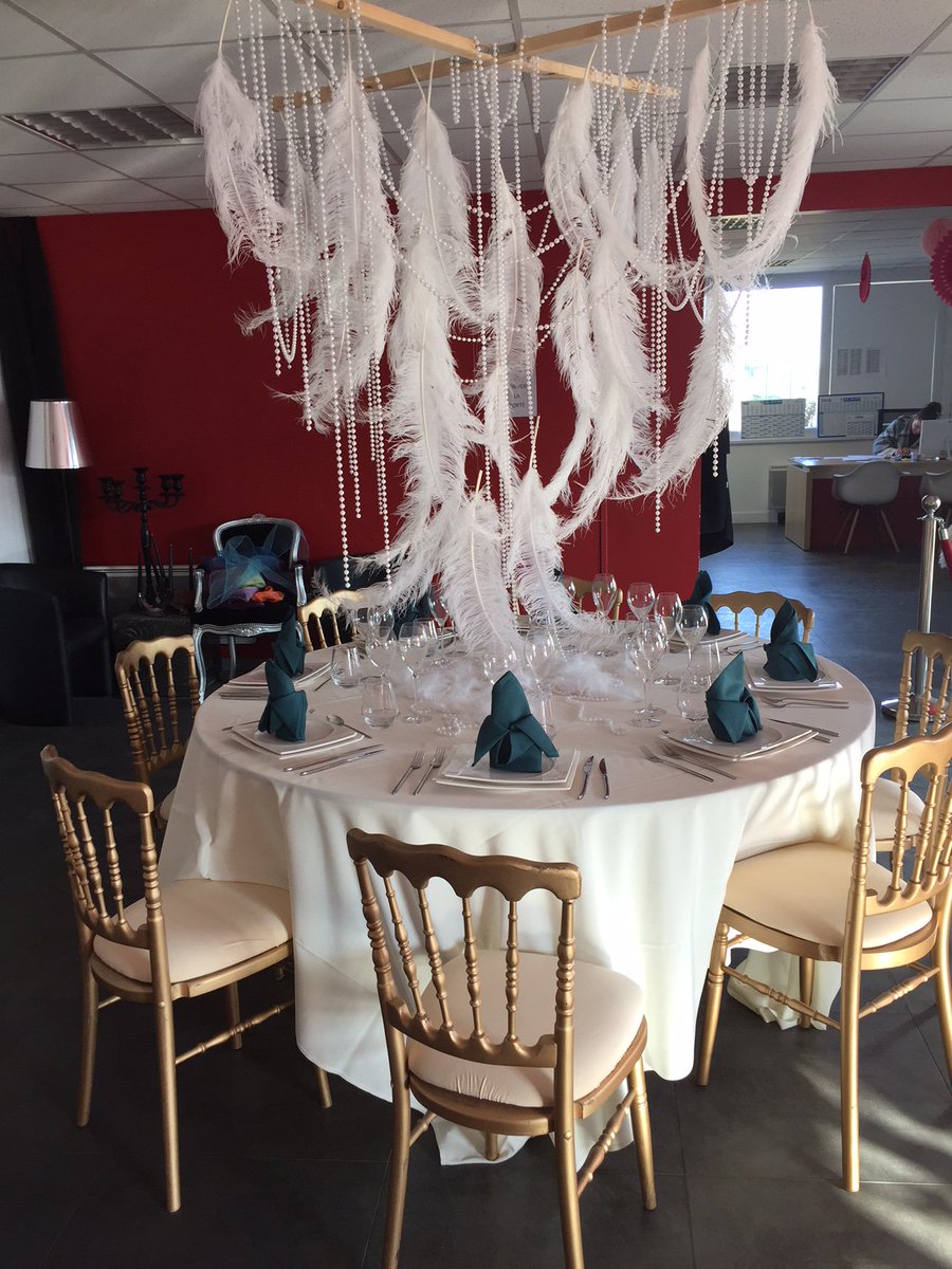 ABC_Location's tweet photo. 93 ans après la publication du livre de Francis Scott Fitzgerald, notre agence de Strasbourg nous fait l'honneur de dresser une table Gatsby inspirée des années folles https://t.co/VCzlVug7kR