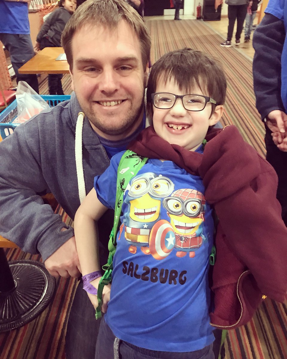 PrettySophieK's tweet photo. Sol and his key worker together for the past 4 years at #WAEvent2018 
This dude is a hero and Sol adores him! So much love and care goes into the kids work here and there is so much consideration and support for ASD or disabled kids! @WordAliveEvent THANK YOU 😊 ❤️👍🏽 https://t.co/0N4fxeOlFg