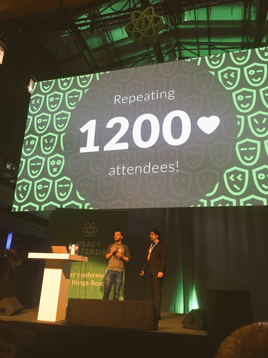 ReactJSMadrid's tweet image. The biggest #ReactJS conference worldwide!!! #ReactAmsterdam 🇳🇱