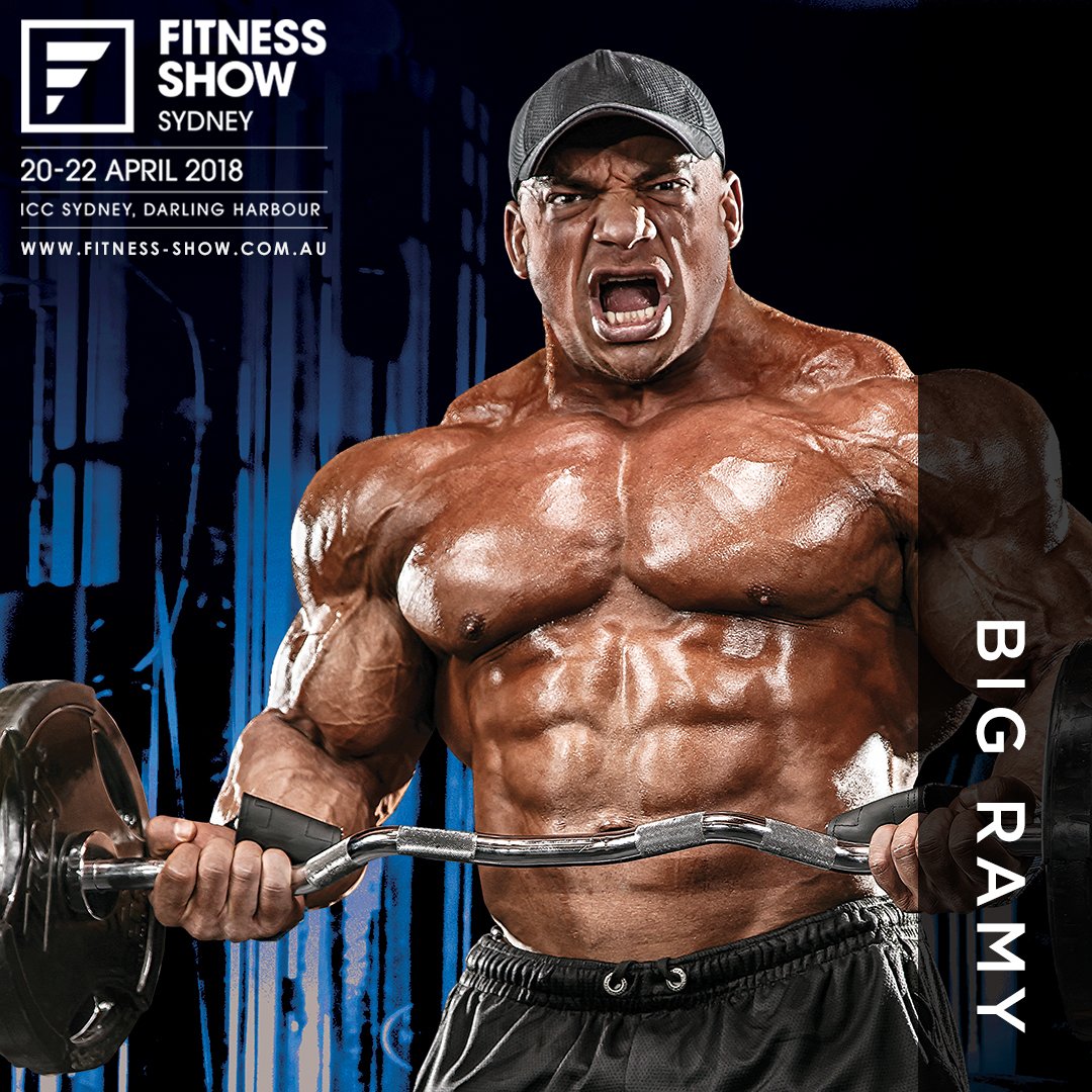 AusFitnessShow's tweet photo. 📢 THIS IS HUGE! We’re excited to announce our next special guest… IFBB Pro, @bigramyofficial ! Be sure to head to the @GATSupplements booth at the Fitness Show from 20-22 April to meet Ramy & grab a photo with him!#FITSTRENGTH : https://t.co/9aHSlvHRJv https://t.co/XwGHfCRHgD