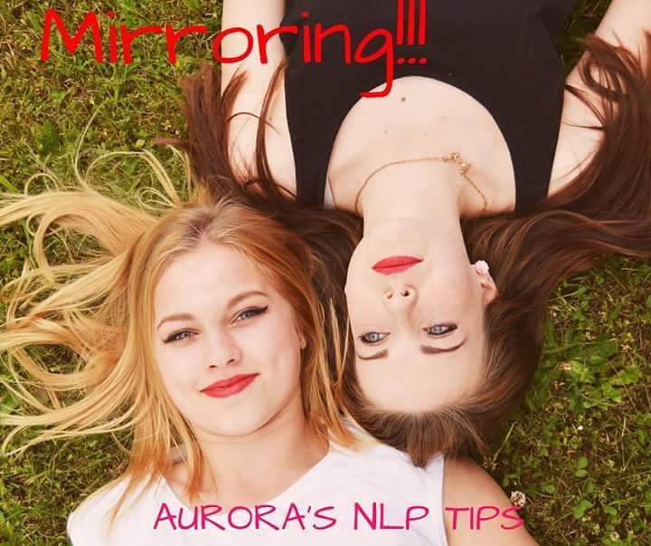 aurora_effe's tweet image. Il #Mirroring è uno degli elementi fondamentali del #Rapport, è la prima chiave per aprire la porta della connessione profonda con l&apos;altro. Il mirroring usa il corpo per connettere le anime, le menti, le parti più profonde del nostro io.

#nlptips #pnl #nlp #photography