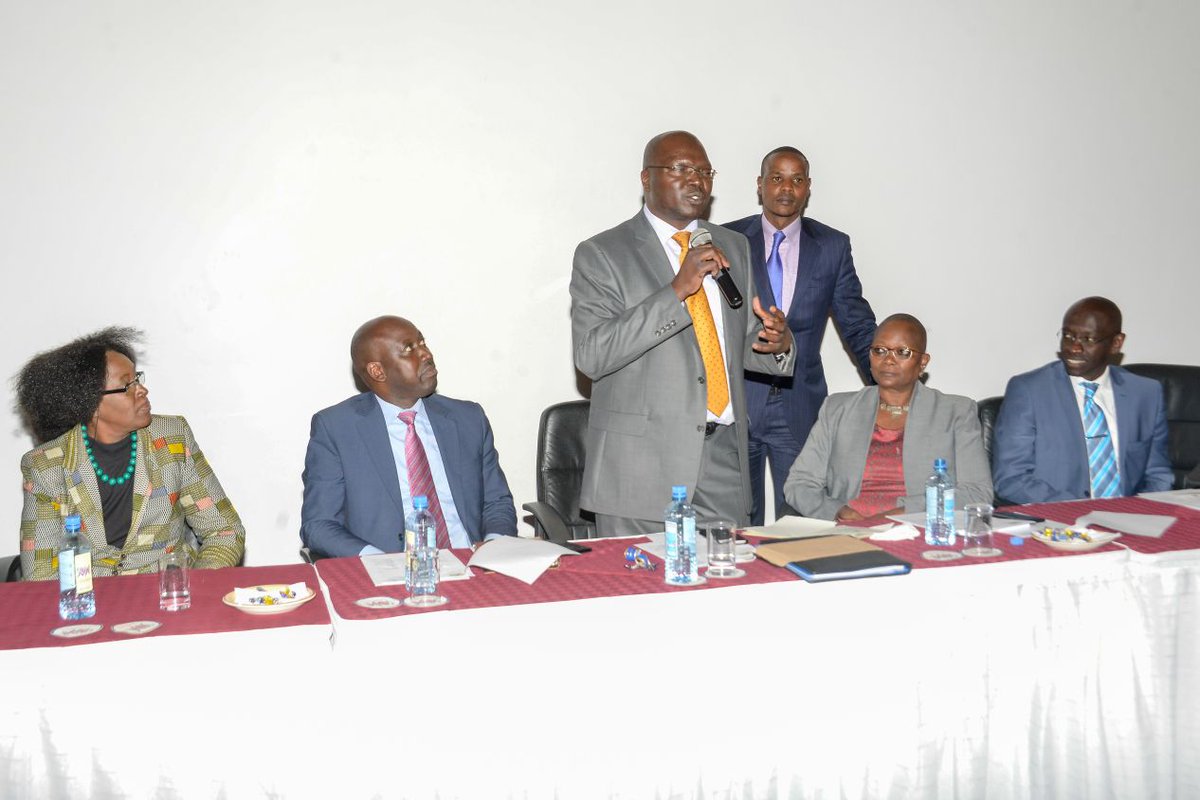 At a caucus for CECs of Water, Environment and Natural Resources in Naivasha officially opened by Water Cabinet Secretary Simon Chelugui.

Also present was Water and Sanitation CAS Winnie Guchu and Nakuru CEC for Water <a href="/Eng_F_Ngeno/">Dr. Eng. Festus K. Ng’eno, MIEK, CBS</a> who is also chairperson of the CECs caucus.