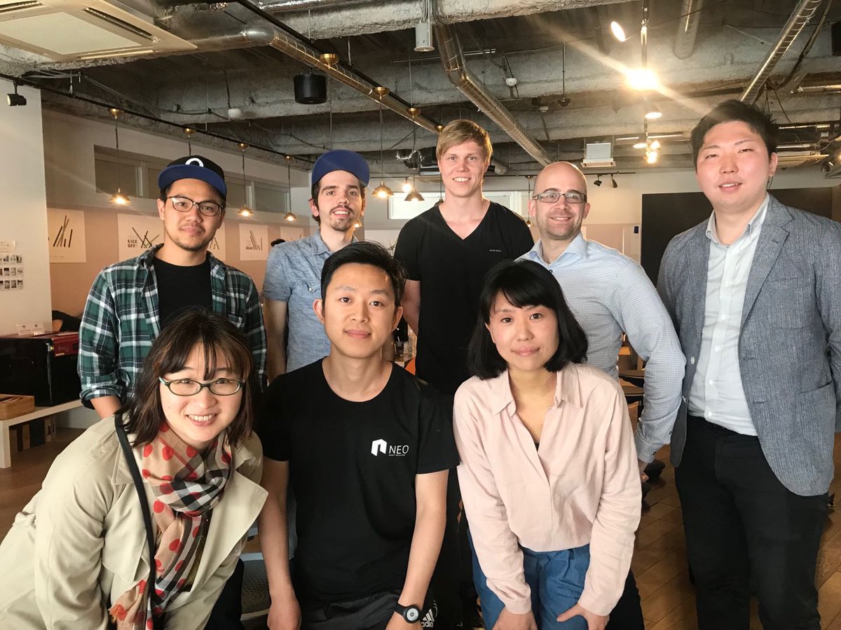 MalcolmLerider's tweet photo. Chris Chen and I are in Tokyo for NEOxQRC Hackathon, 2 hours to start! Also happy to see our friends at O3 again!
@NEO_Blockchain @O3_Labs $NEO

https://t.co/jUO8n2IYhx https://t.co/LKhqi9qTRm