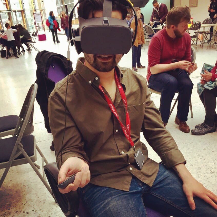 CoventryBlitzVR's tweet photo. We are back at @The_Herbert today from 10:00 - 12:00 and 13:00 - 15:00. Come and experience #CoventryBlitzVR! READ MORE: https://t.co/wUtWZuTVge @covcampus @Coventry2021 @live_coventry @EnjoyCoventry @covobservernews #VirtualReality #VR #Coventry @jdfreeradio @wearefreeradio https://t.co/Xw4uaslkNr