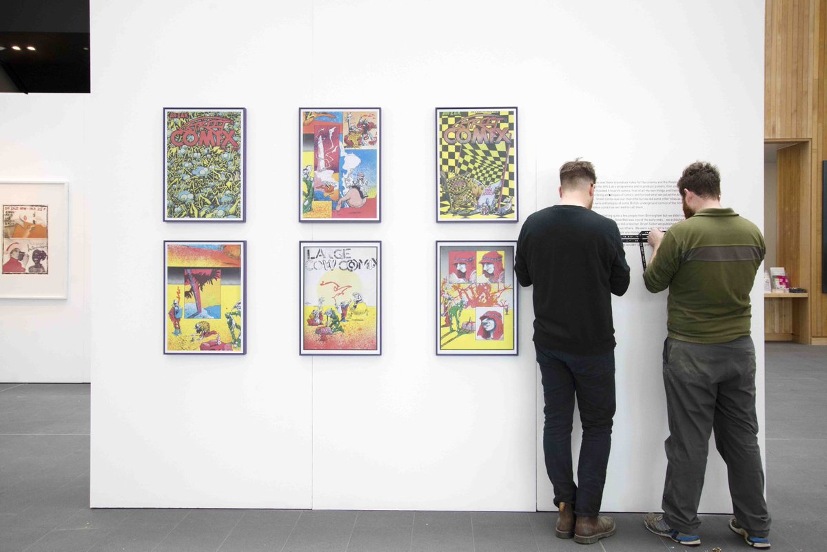 We love this behind the scenes pic of the guys from <a href="/Plane_Structure/">Plane Structure</a> installing Birmingham Arts Lab #art #exhibition #gallery #curator #artist #history <a href="/flatpack/">Flatpack Festival</a>