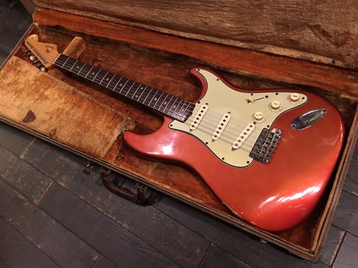 New Arrival!! Fender 1963 Stratocaster Candy Apple Red for SALE