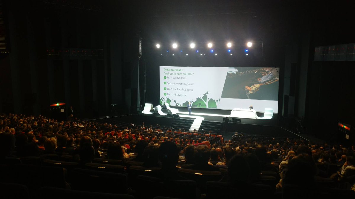 QuizzBox's tweet photo. Aujourd'hui se déroule la convention annuelle de @Paprec_Group au Palais des #congres de #tours, avec #vote #interactif QuizzBox ! Plus de 1000 votants sont présents pour participer au #quizz ! https://t.co/8byTh2w7Rj