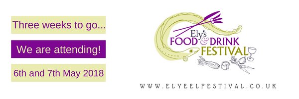 BunningsFish's tweet photo. With only 3 weeks to go, make sure you come to to Ely Food Festival where you'll find us on the 6th and 7th of May! https://t.co/xT58JplNcK