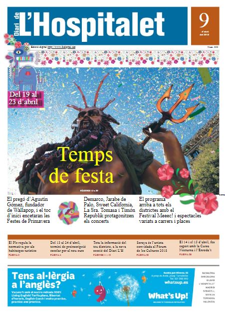 foroculturas_lh's tweet photo. ja es comença a moure la festa!!! us esperem al Fòrum de Cultures amb @SorayaArnelas @jcadellans i mooooltes entitats @casteleonesLh @SCZSantaCruz @casagalega @unionextremLH @Peruritmosycost @david15lh @lhdigitalh https://t.co/fOF5wTPGCW