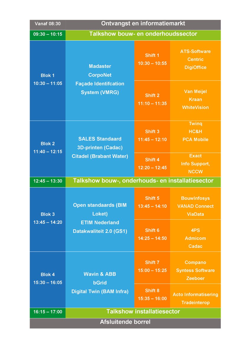 Ketenstandaard's tweet photo. De inschrijving voor het congres Ketenstandaard 2018, met als titel "de roadmap voor digitalisering" is geopend! Het programma is gevuld met interessante talkshows, kennissessies en breakout sessies. Meer informatie en aanmelden: https://t.co/5JTj8qK93R https://t.co/eq4KgnAym2
