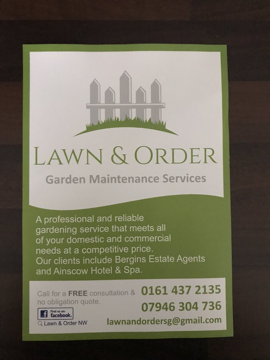 Lawn & Order NW (lawnandordersg) Twitter