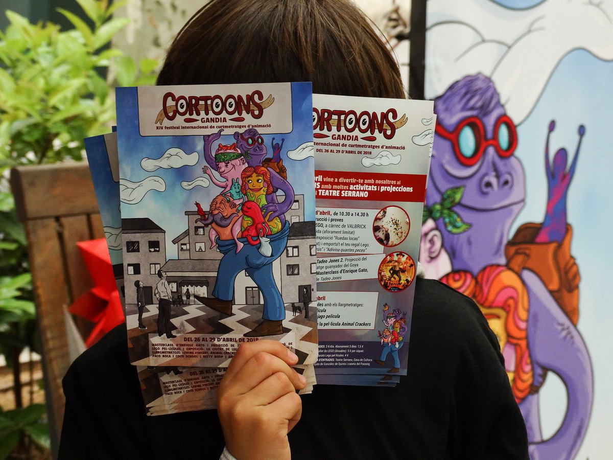 Puedes comprar ya tus entradas para #Cortoons18 en Instanticket, además de en la caseta del paseo Germanies de #Gandia y en la Casa de la Marquesa. bit.ly/2qtUxEP #cortos