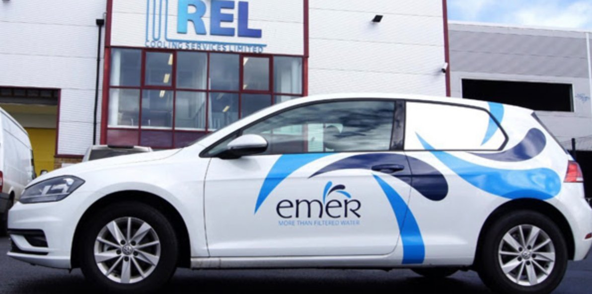VisionIdentity's tweet photo. WE OFFER A FULL GRAPHIC DESIGN AND BRANDING SERVICE

From logo design to vehicle graphics - checkout our latest branding, created for our client Emer, a premium filtered water brand! https://t.co/ESH4kyZO8f