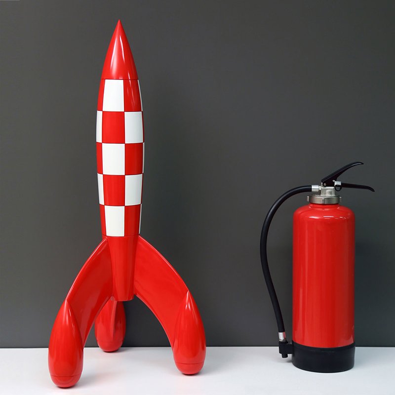 TINTIN　タンタンの冒険　ロケット　36cm