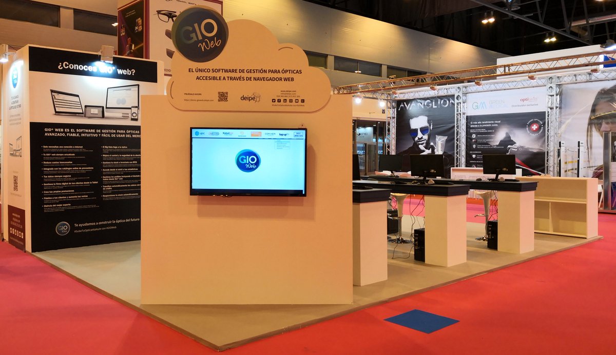 Deipe_SL's tweet photo. Da comienzo #ExpoOptica2018 No te pierdas todas las novedades de #GIOWeb

➡ Visítanos en el stand 9E03

➡ Disfruta de una experinecia en 3D

➡ Solicítanos una demo

#SubeTuOpticaAlaNube https://t.co/xpua9mbJjA