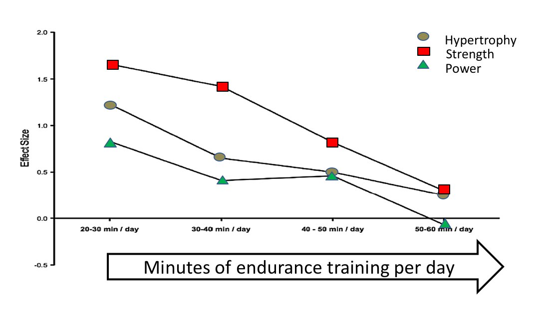 BlueSpotScience's tweet photo. This Meta-Analysis by Wilson provides a good overview of training variables that may influence the concurrent training interference effect
https://t.co/RJbhX4zh78 https://t.co/sjm12D2rEJ
