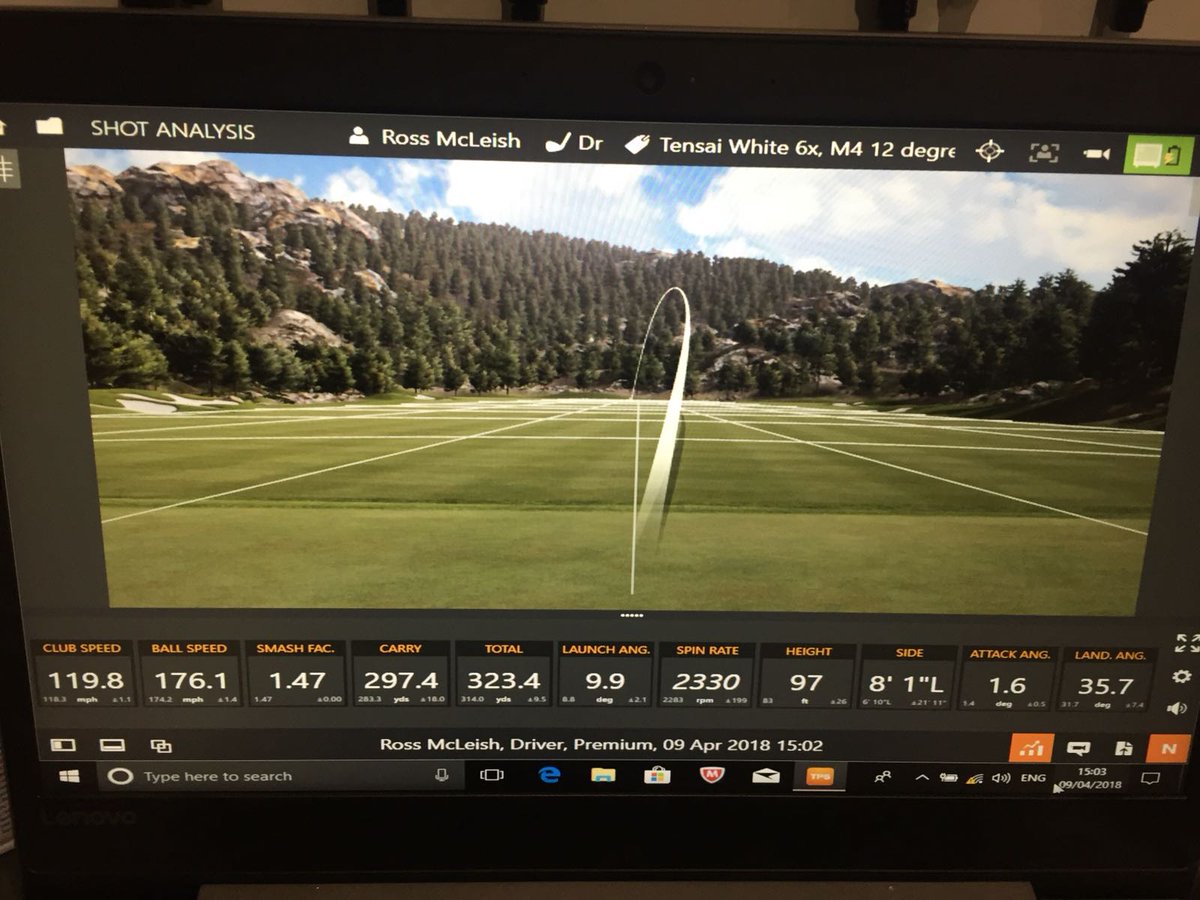 sggt_uk's tweet photo. 🏌️♂️ We had Ross McLeish in recently giving us some impressive number on the @TrackManGolf® 😮
Book in for your custom fitting⬇️
https://t.co/FvxEn6X2ss
#SGGT #customfitting #trackman #golf #shotanalysis https://t.co/onKhlGXa8K