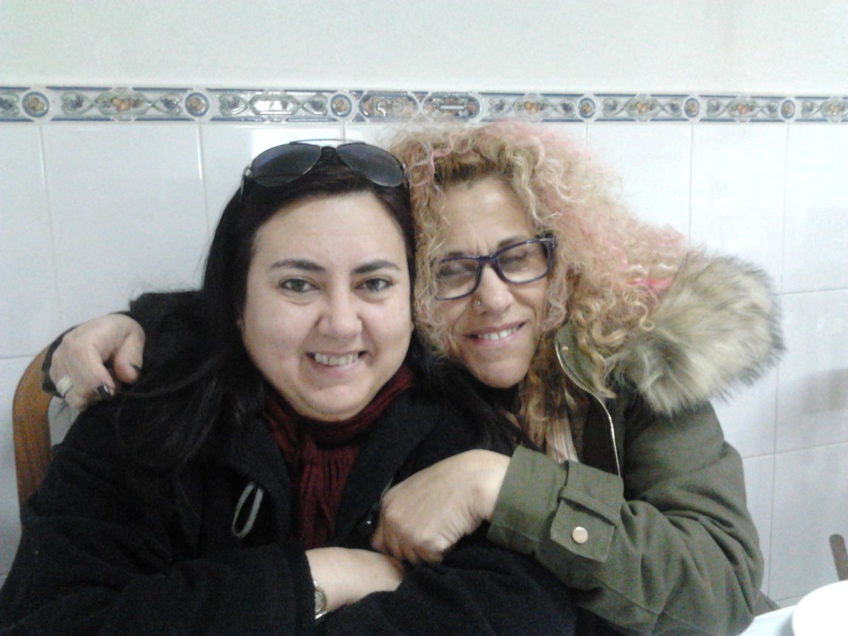 maria_fragata's tweet image. 1 week without seeing each other...too much for us! 😊❤️#Ana #FriendshipForLife