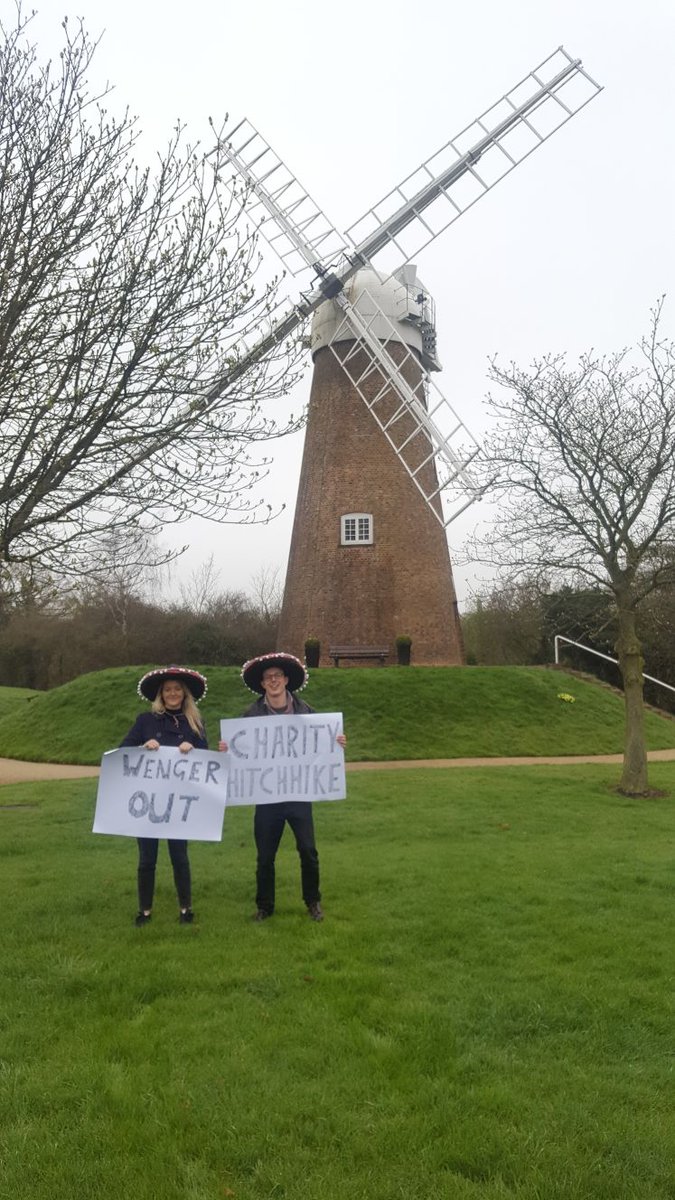 ragbath's tweet photo. How have they found a windmill before Swindon!? That challenge was meant to be for Holland!! Good work team! #BathToDam https://t.co/PS2mcsFE0a