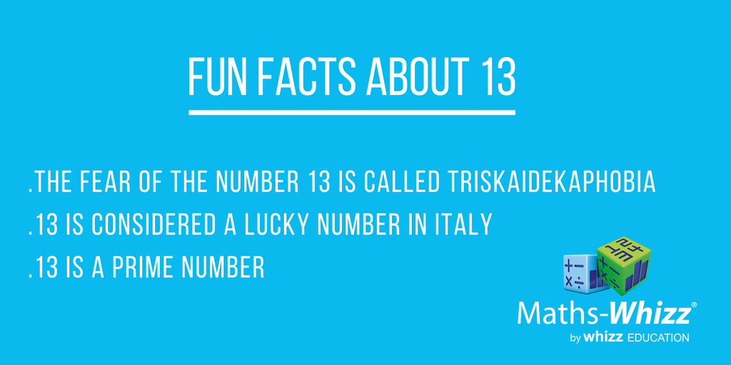 Maths Whizz On Twitter This Friday The 13th We re Celebrating With