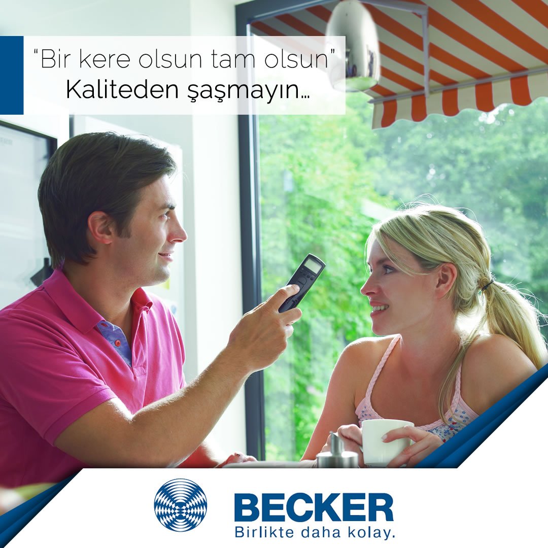 Yaz sıcakları kapıda. Eviniz ve iş yeriniz güneşe hazır mı?  Daha ucuzun maliyetinin daha pahalı olduğunu unutmayın! #beckerturkiye #kalite #konfor #güvenlik #enerjitsarrufu #motorlutente #motorlupanjur #tüpmotor  #akillievsistemleri  #buildinghappiness #madeingermany #CUMA