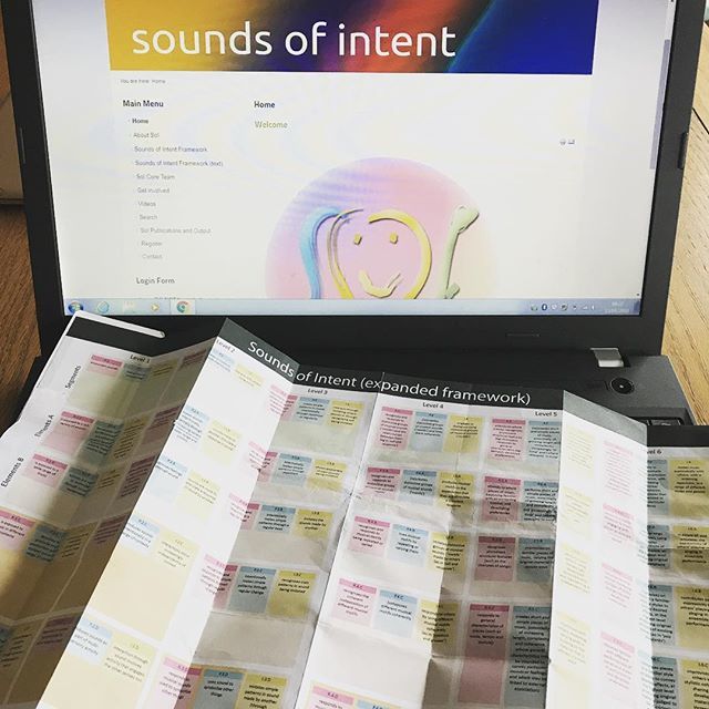 EmilyTullyMusic's tweet photo. And now to finish this week’s music making adventure with Sounds of Intent evaluations.
#senmusic #sensorymusic #seneducation #doingthingsmusically #communicationthroughmusic #autism #pmld #singing #musicteacher #enabledbymusic #soundsofintent https://t.co/asN7CVoI8J https://t.co/dFbs9B4rS7