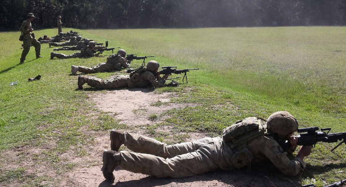 Wal_Walford69's tweet photo. Itβs Friday, and just enough time to fit in a final training session (not that we need it) for the #17CSSBDE & #9FSB #AASAM teams before the competition starts next week in Puckapunyal | @17CSSBDE @CO9FSB https://t.co/KiLaBP2guQ