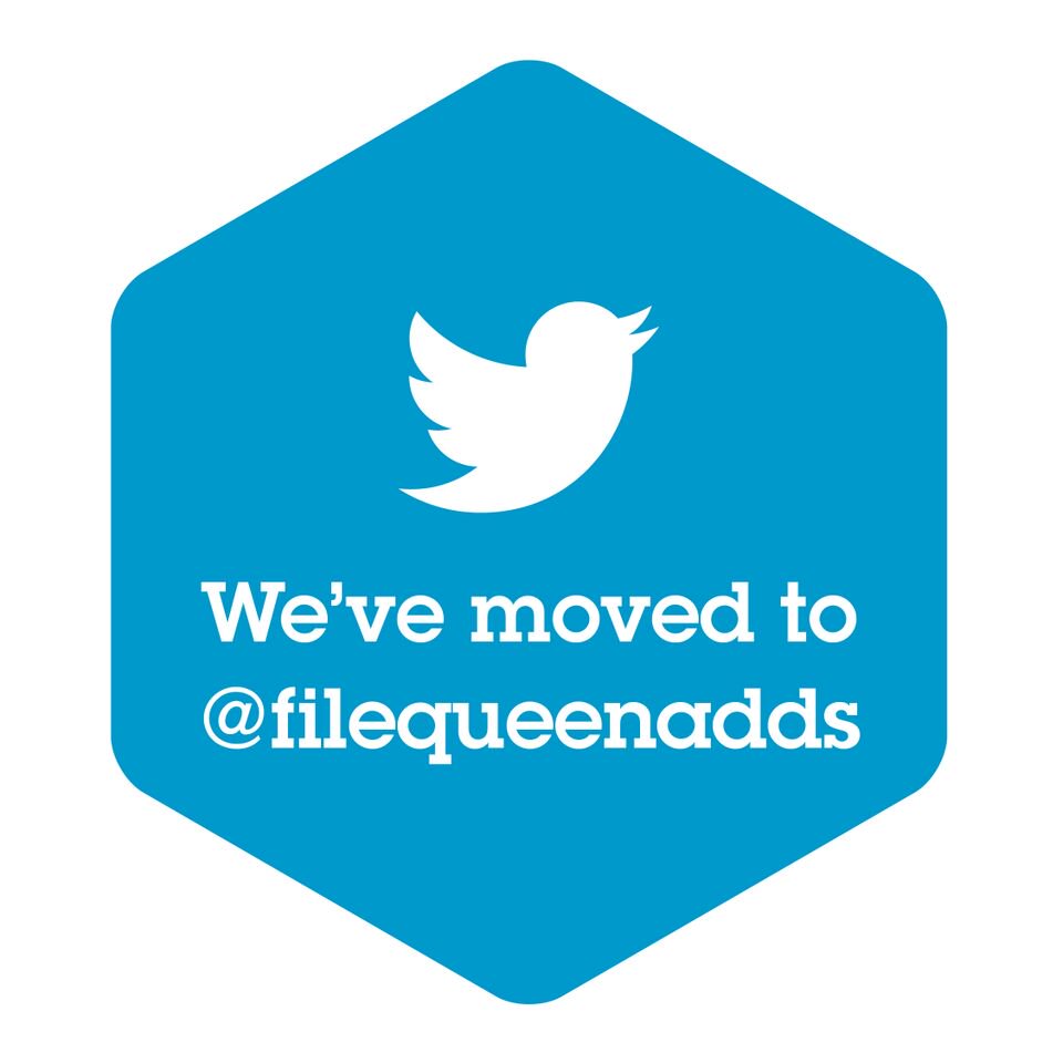 WE'VE MOVED! Come on over to <a href="/filequeenadds/">filequeenadds</a> for lots of records management advice, top tips and #ADDS updates...